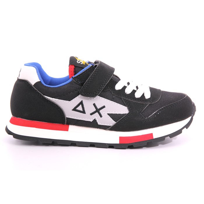 Scarpa Strappi + Elastico Sun68 Bambino Nero  Scarpe 37 - Z42320K