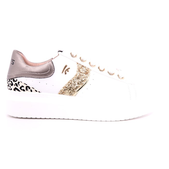 Scarpa Allacciata Keys Donna Bianco  Scarpe 111 - K-6802A