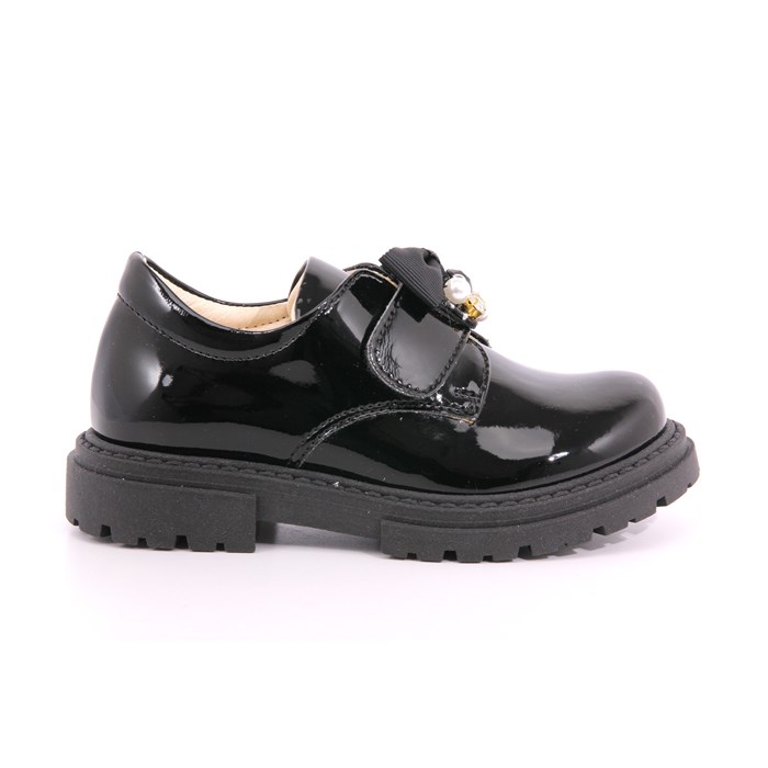 Scarpa Strappi Walkey Bambina Nero  Scarpe 45 - 42055