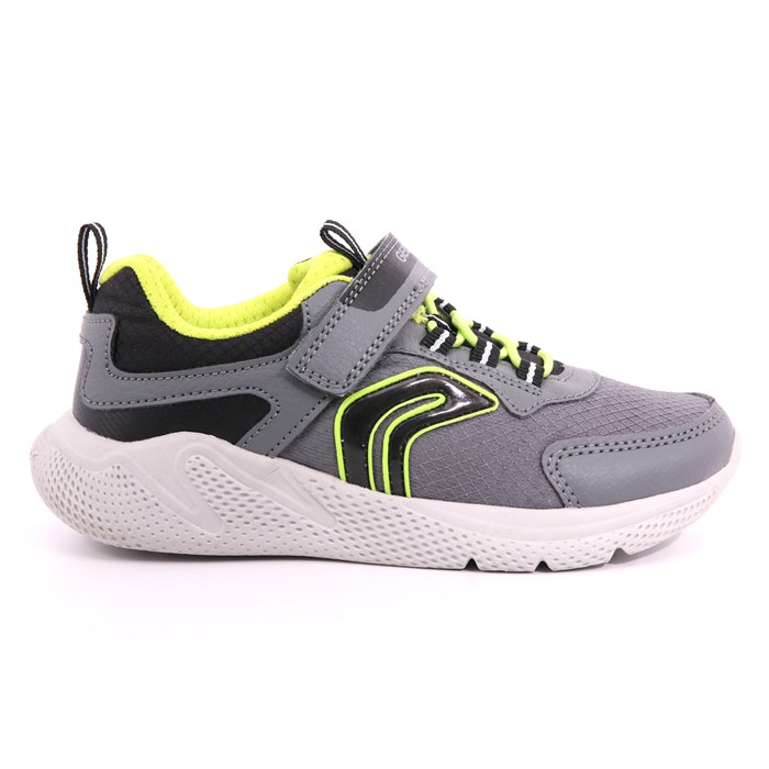 Scarpa Strappi + Elastico Geox Bambino Grigio  Scarpe 450 - J25GBB