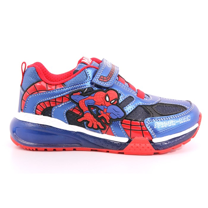 Scarpa Strappi + Elastico Geox Bambino Azzurro  Scarpe 452 - J26FEB