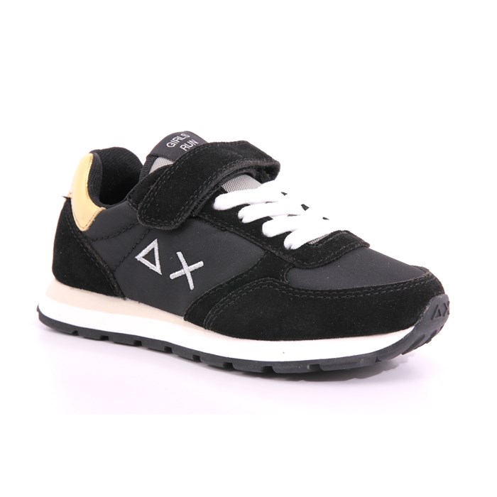 Sun68 Scarpa Strappi + Elastico Nero