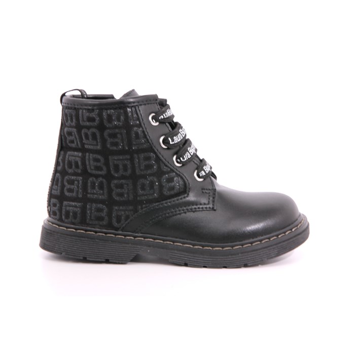 Anfibio Laura Biagiotti Bambina Nero  Scarpe 69 - 8261A