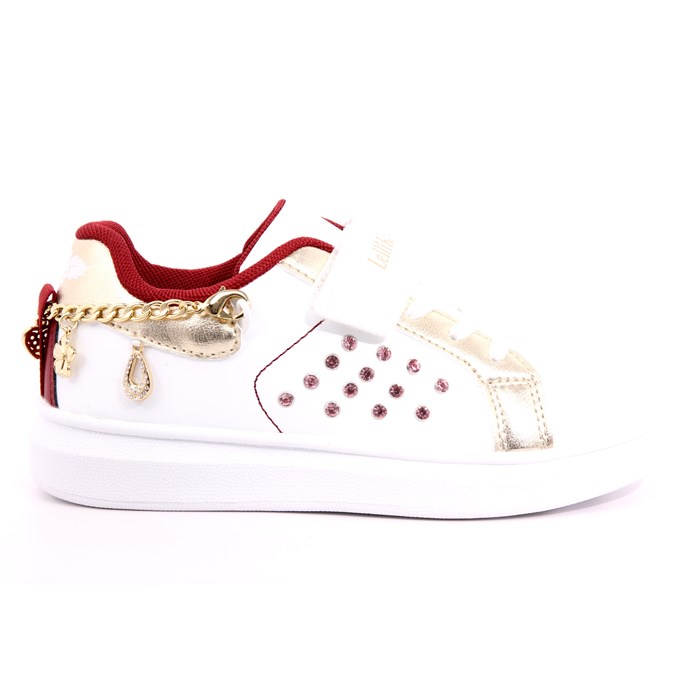 Scarpa Strappi + Elastico Lelli Kelly Bambina Bianco  Scarpe 419 - LKAA2246