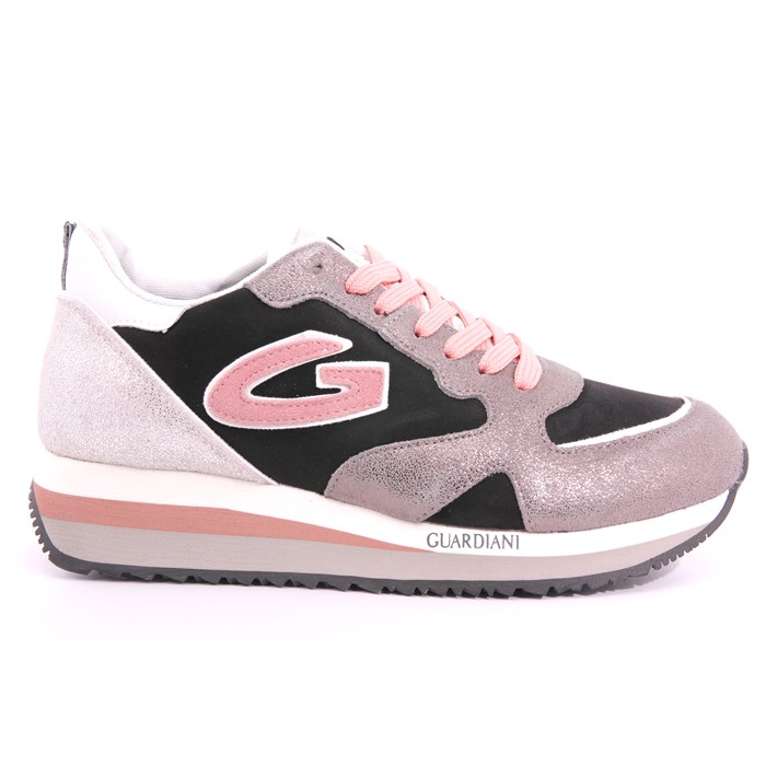 Scarpa Allacciata Guardiani Donna Grigio  Scarpe 14 - AGW007701