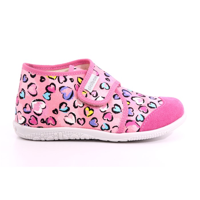 Pantofola Strappi Ciciban Bambino Rosa  Scarpe 64 - 62450