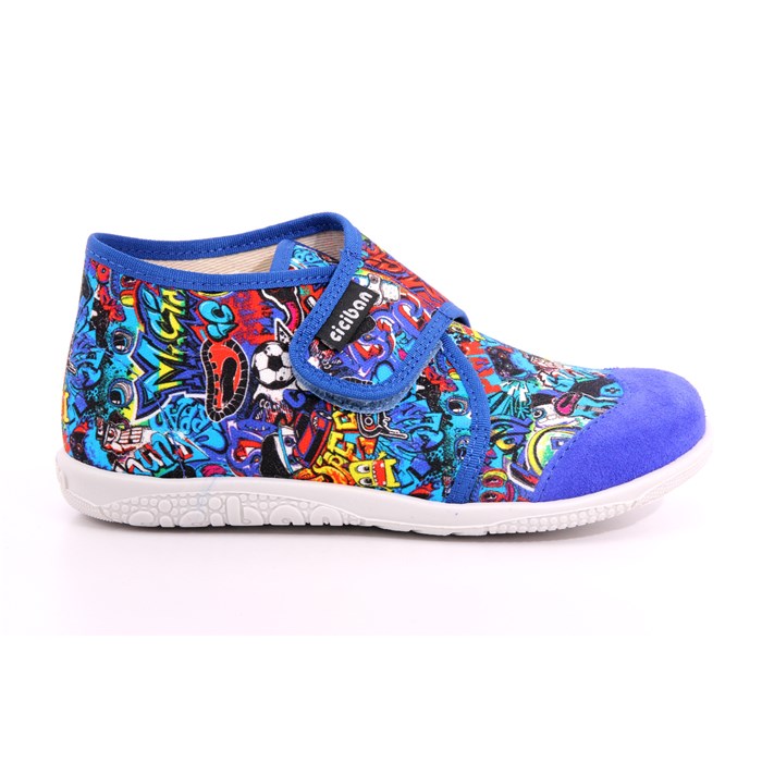 Pantofola Strappi Ciciban Bambino Azzurro  Scarpe 66 - 62450