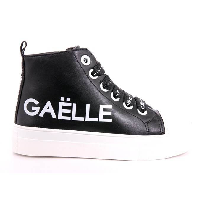 Scarpa Allacciata Gaelle Bambina Nero  Scarpe 38 - G-1610A