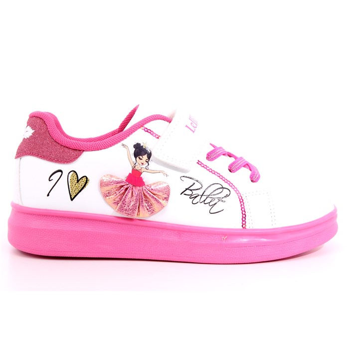 Scarpa Strappi + Elastico Lelli Kelly Bambina Bianco  Scarpe 425 - LKAA2280