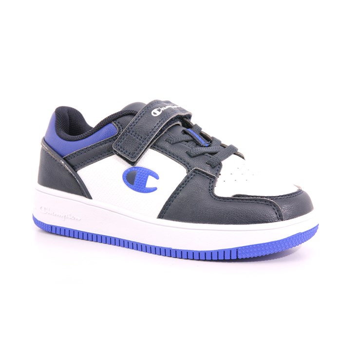 Champion Scarpa Strappi + Elastico Bianco / Blu