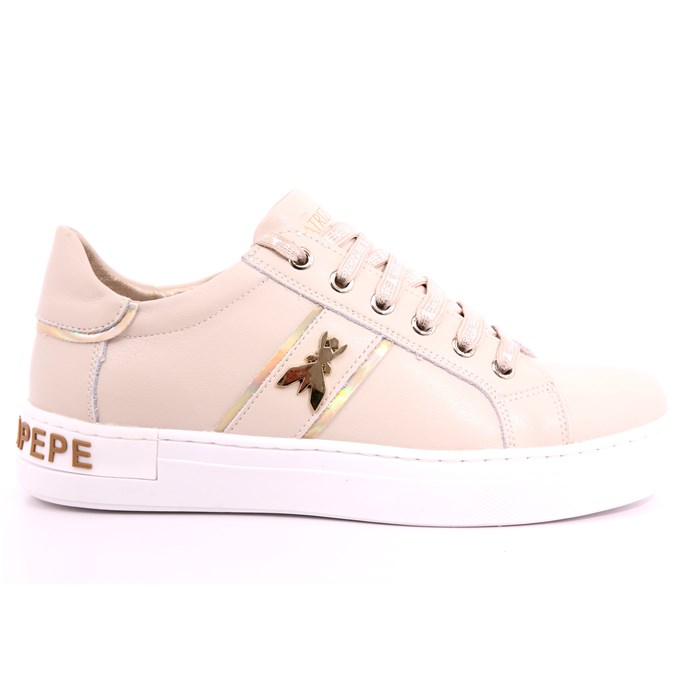 Scarpa Allacciata Patrizia Pepe Bambina Beige  Scarpe 8 - PPJ682