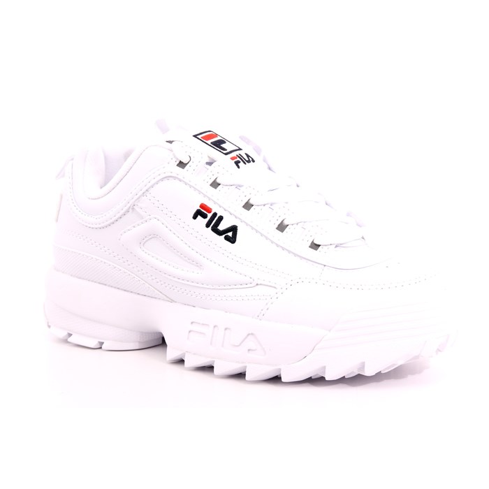 Fila Scarpa Allacciata Bianco