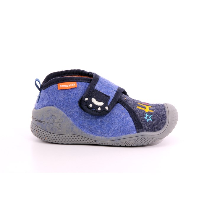 Pantofola Strappi Biomecanics Bambino Blu  Scarpe 138 - 221292-A
