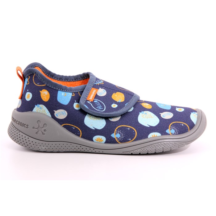 Pantofola Strappi Biomecanics Bambino Blu  Scarpe 142 - 221296-A
