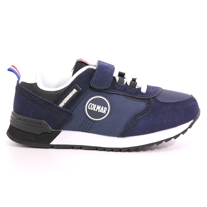 Scarpa Strappi + Elastico Colmar Bambino Blu  Scarpe 18 - TRVSP B