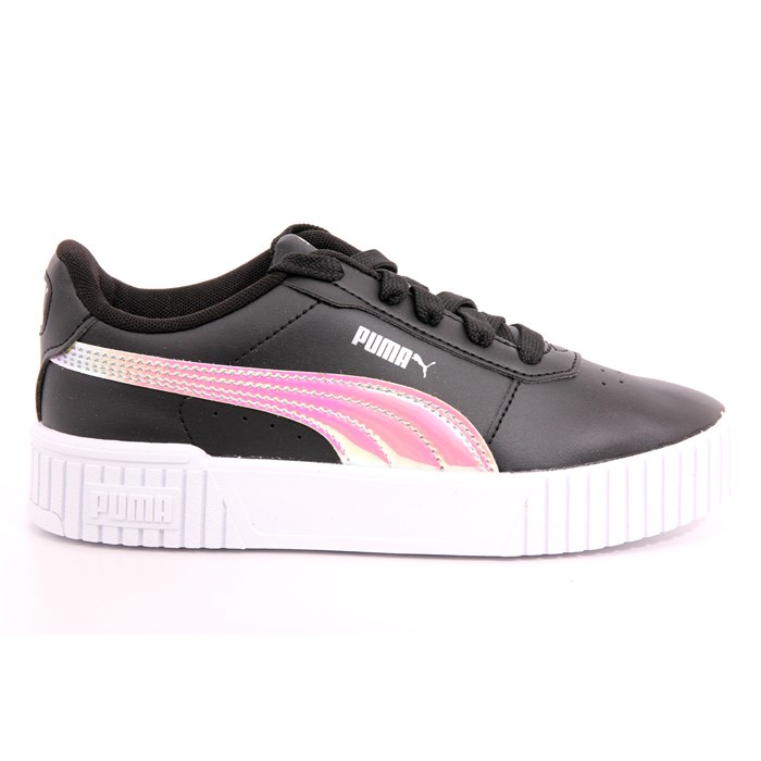 Scarpa Allacciata Puma Bambina Nero  Scarpe 998 - 38798702