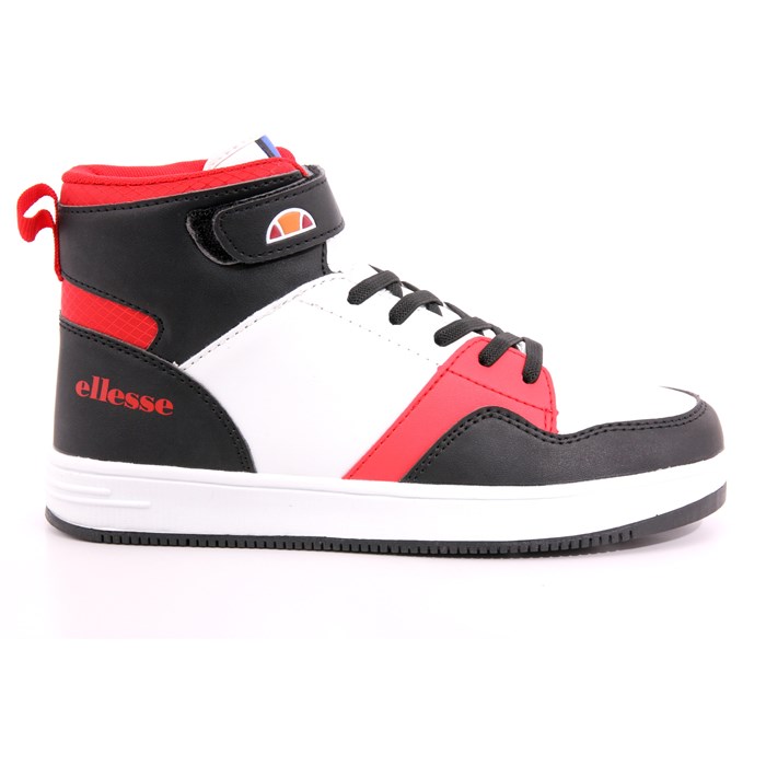 Scarpa Strappi + Elastico Ellesse Bambino Bianco/nero  Scarpe 39 - ES0086S