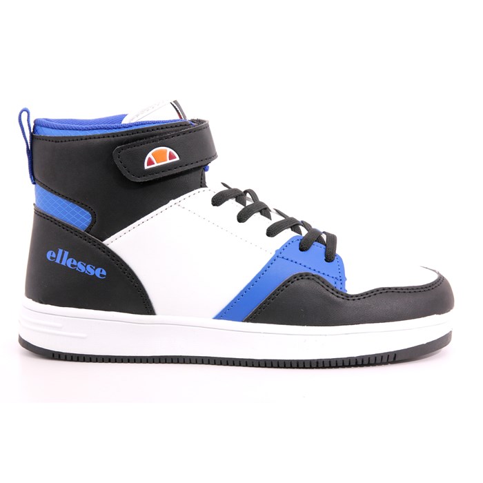 Scarpa Strappi + Elastico Ellesse Bambino Nero/azzurro  Scarpe 41 - ES0086S