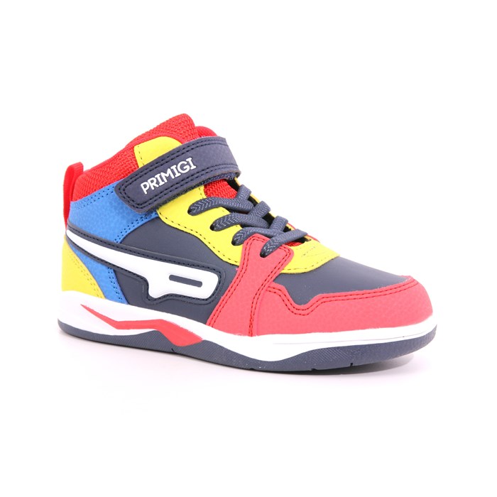 Primigi Scarpa Strappi + Elastico Blu/rosso