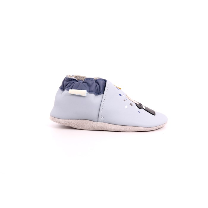 Scarpina Culla Robeez Bambino Blu  Scarpe 13 - 890400
