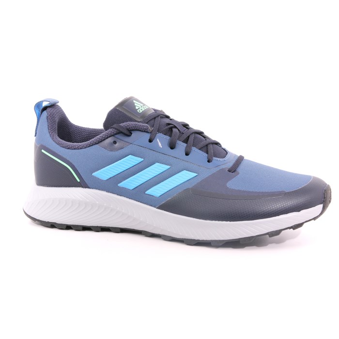 Adidas Scarpa Allacciata Blu