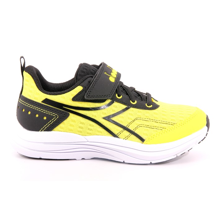 Scarpa Strappi + Elastico Diadora Bambino Giallo  Scarpe 400 - 101.179067