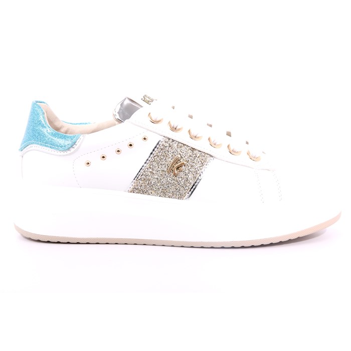Scarpa Allacciata Keys Donna Bianco  Scarpe 129 - K-7605B