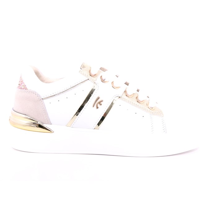 Scarpa Allacciata Keys Donna Bianco  Scarpe 130 - K-7723B