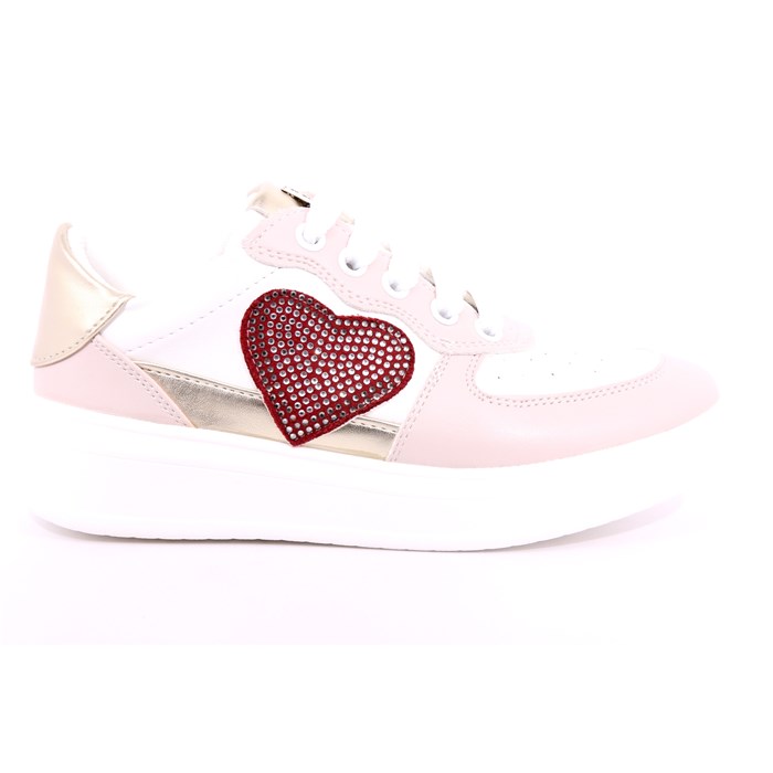 Scarpa Allacciata Asso Bambina Rosa  Scarpe 522 - AG14521A