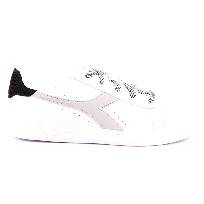 Scarpa Allacciata Diadora Bambino Bianco  Scarpe 417 - 101.178732