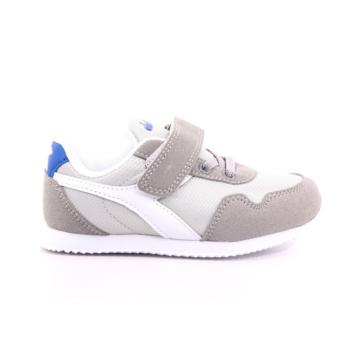 Scarpa Strappi + Elastico Diadora Bambino Grigio  Scarpe 419 - 101.179247