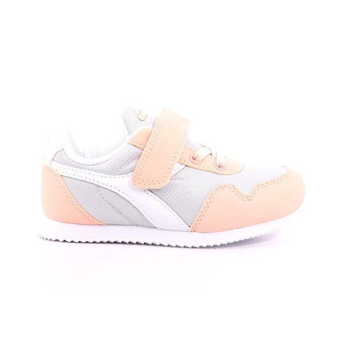 Scarpa Strappi + Elastico Diadora Bambina Rosa  Scarpe 420 - 101.179247