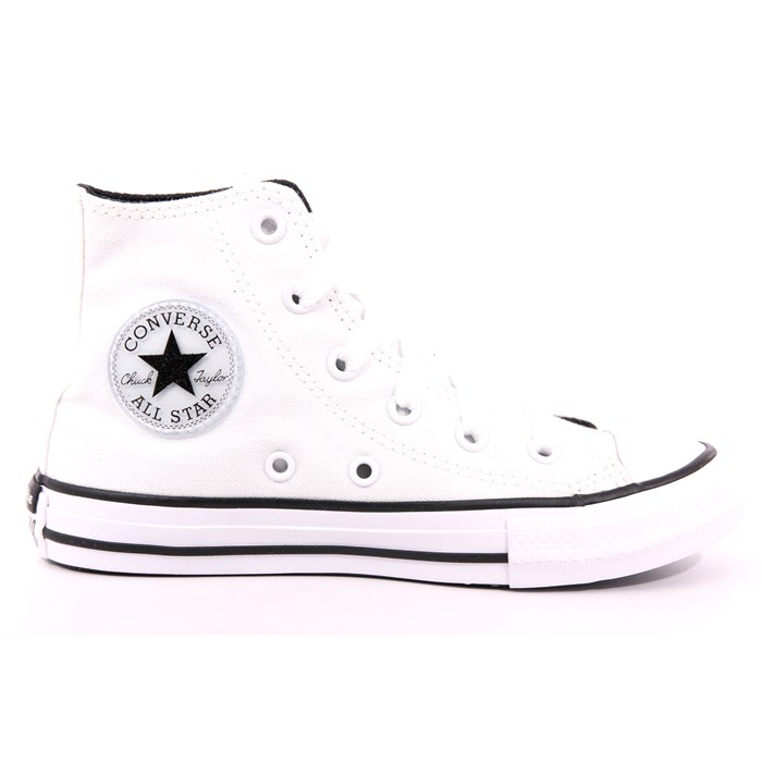 Scarpa Allacciata Converse Bambina Bianco  Scarpe 494 - 670599C