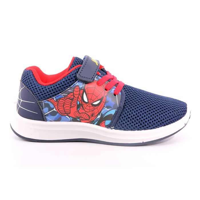 Scarpa Strappi + Elastico Spider Man Bambino Blu  Scarpe 30 - R1310319T