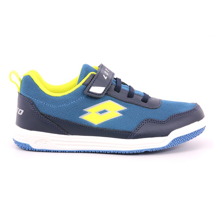 Scarpa Strappi + Elastico Lotto Bambino Blu  Scarpe 239 - 219515