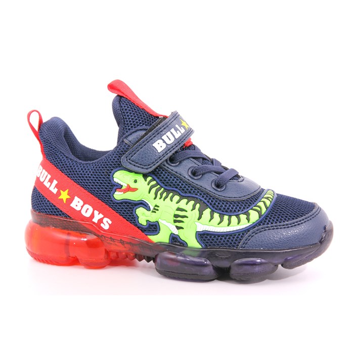 Bull Boys Scarpa Strappi + Elastico Blu