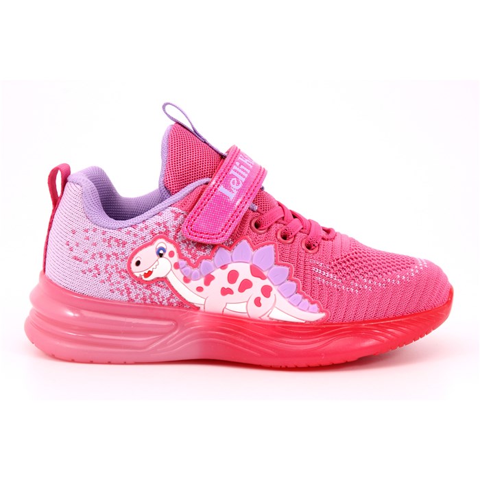 Scarpa Strappi + Elastico Lelli Kelly Bambina Fuxia  Scarpe 431 - LKAL3454