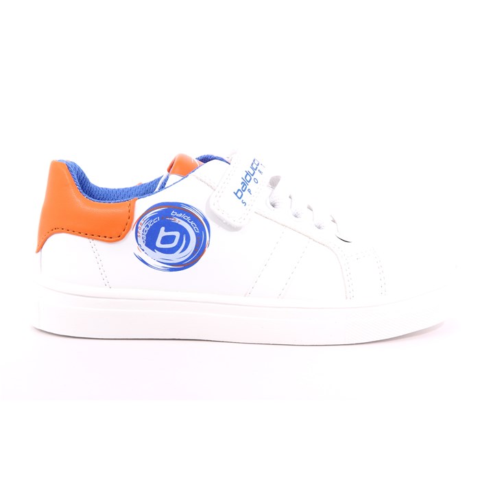 Scarpa Strappi + Elastico Balducci Bambino Bianco  Scarpe 474 - BS4105A