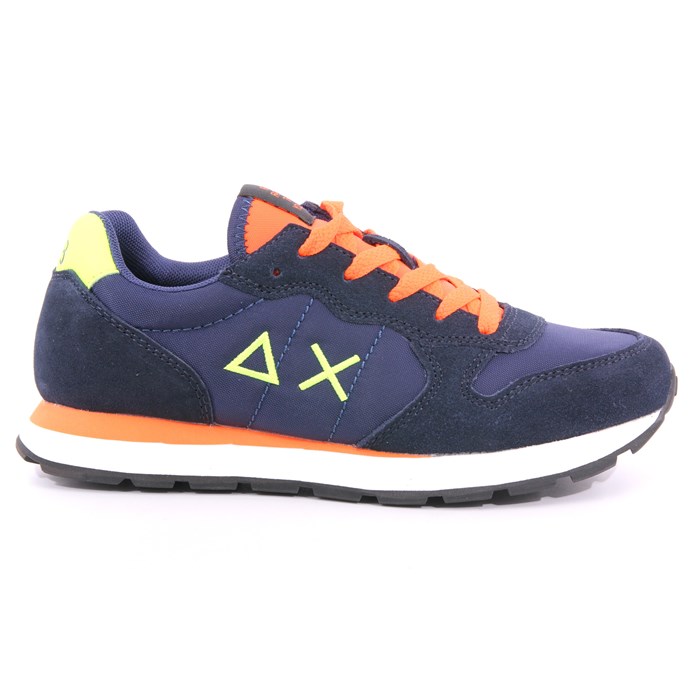 Scarpa Allacciata Sun68 Bambino Blu  Scarpe 61 - Z33302T