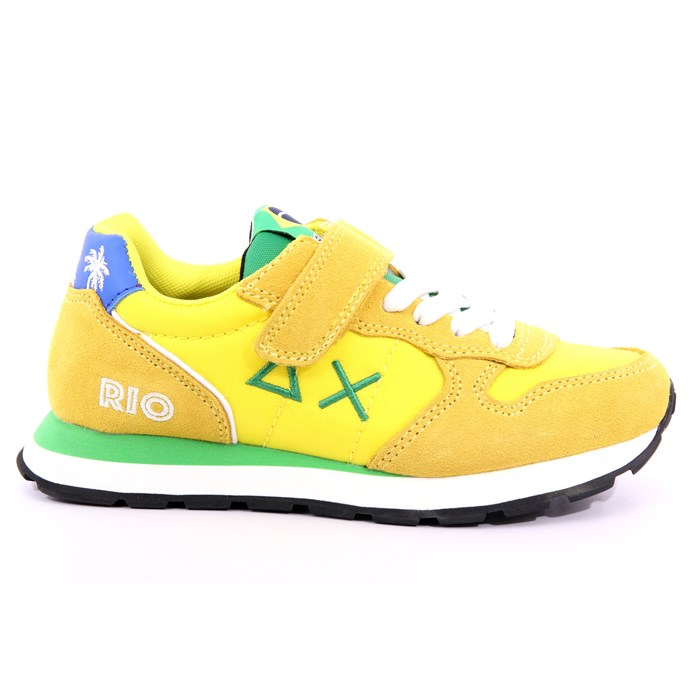 Scarpa Strappi + Elastico Sun68 Bambino Giallo  Scarpe 63 - Z33305K