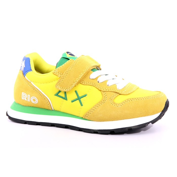 Sun68 Scarpa Strappi + Elastico Giallo