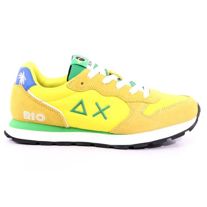 Scarpa Allacciata Sun68 Bambino Giallo  Scarpe 64 - Z33305T