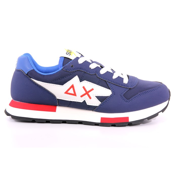 Scarpa Allacciata Sun68 Bambino Blu  Scarpe 77 - Z33321T