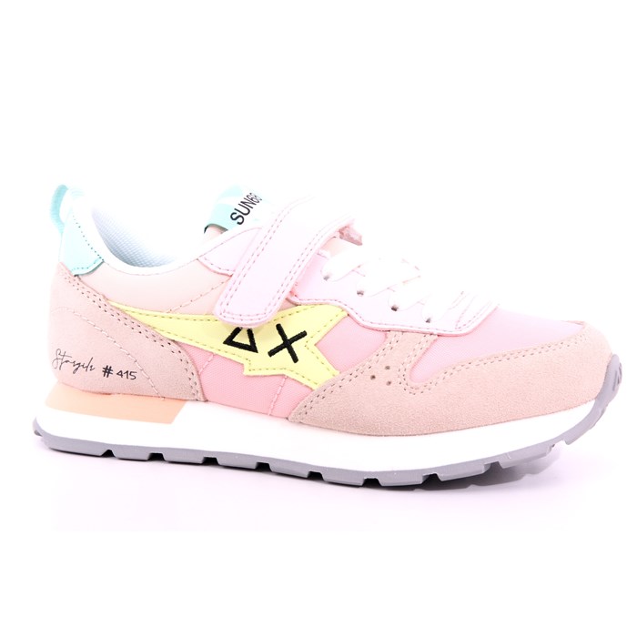 Sun68 Scarpa Strappi + Elastico Rosa