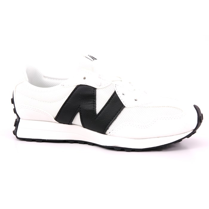 New Balance Scarpa Allacciata Bianco/nero