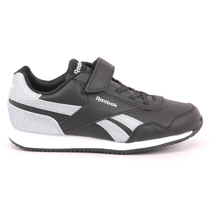 Scarpa Strappi + Elastico Reebok Bambina Nero  Scarpe 419 - GW3726