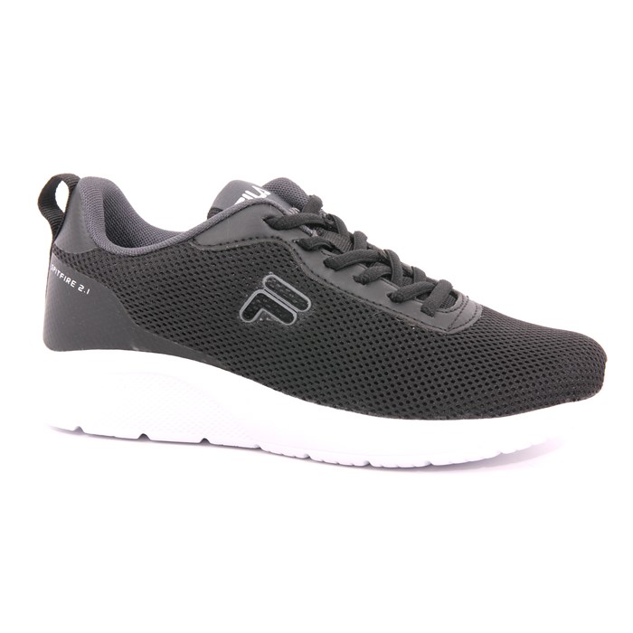 Fila Scarpa Allacciata Nero
