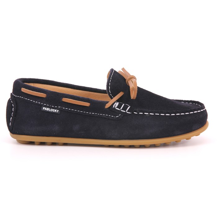 Mocassino Pablosky Bambino Blu  Scarpe 373 - 128026