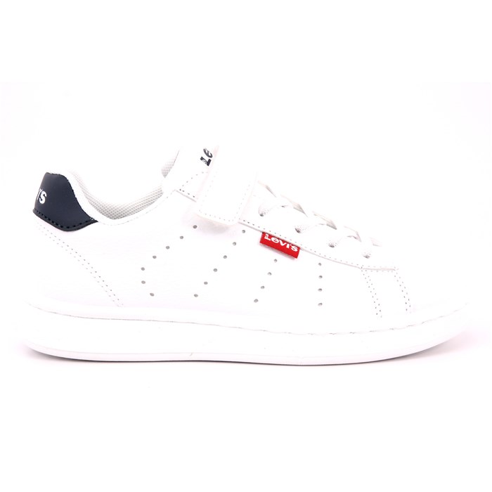 Scarpa Strappi + Elastico Levi's Bambino Bianco  Scarpe 222 - VAVE