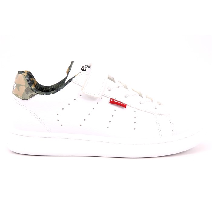 Scarpa Strappi + Elastico Levi's Bambino Bianco  Scarpe 223 - VAVE